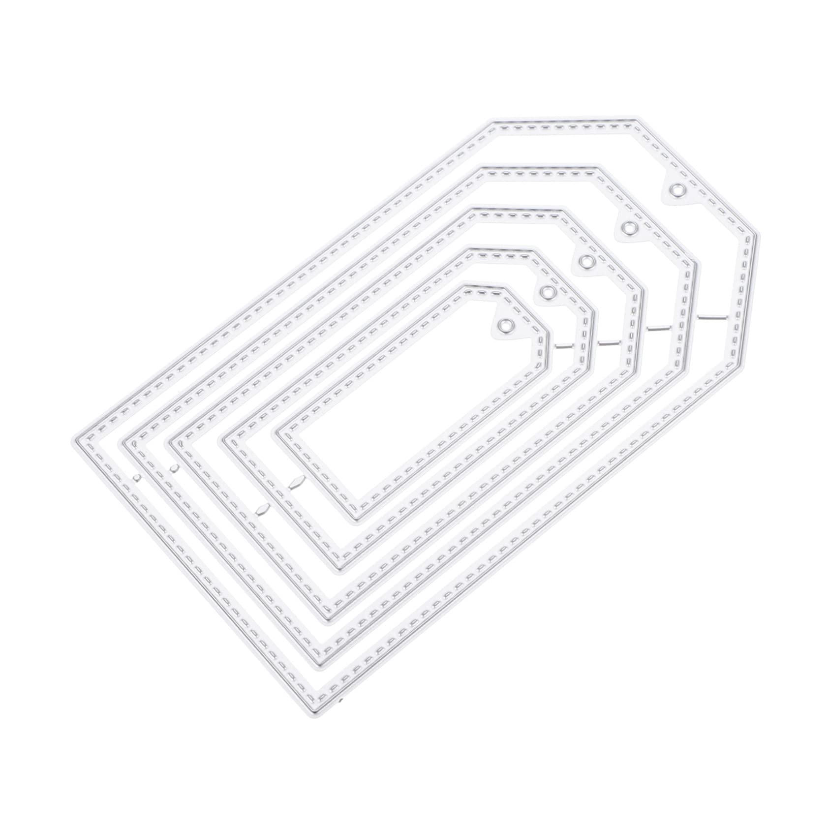 OSALADI DIY Embossing Stencil Metal Die Cut Mold Carbon Steel Craft Mold Card Making Dies Sturdy Embossing Template