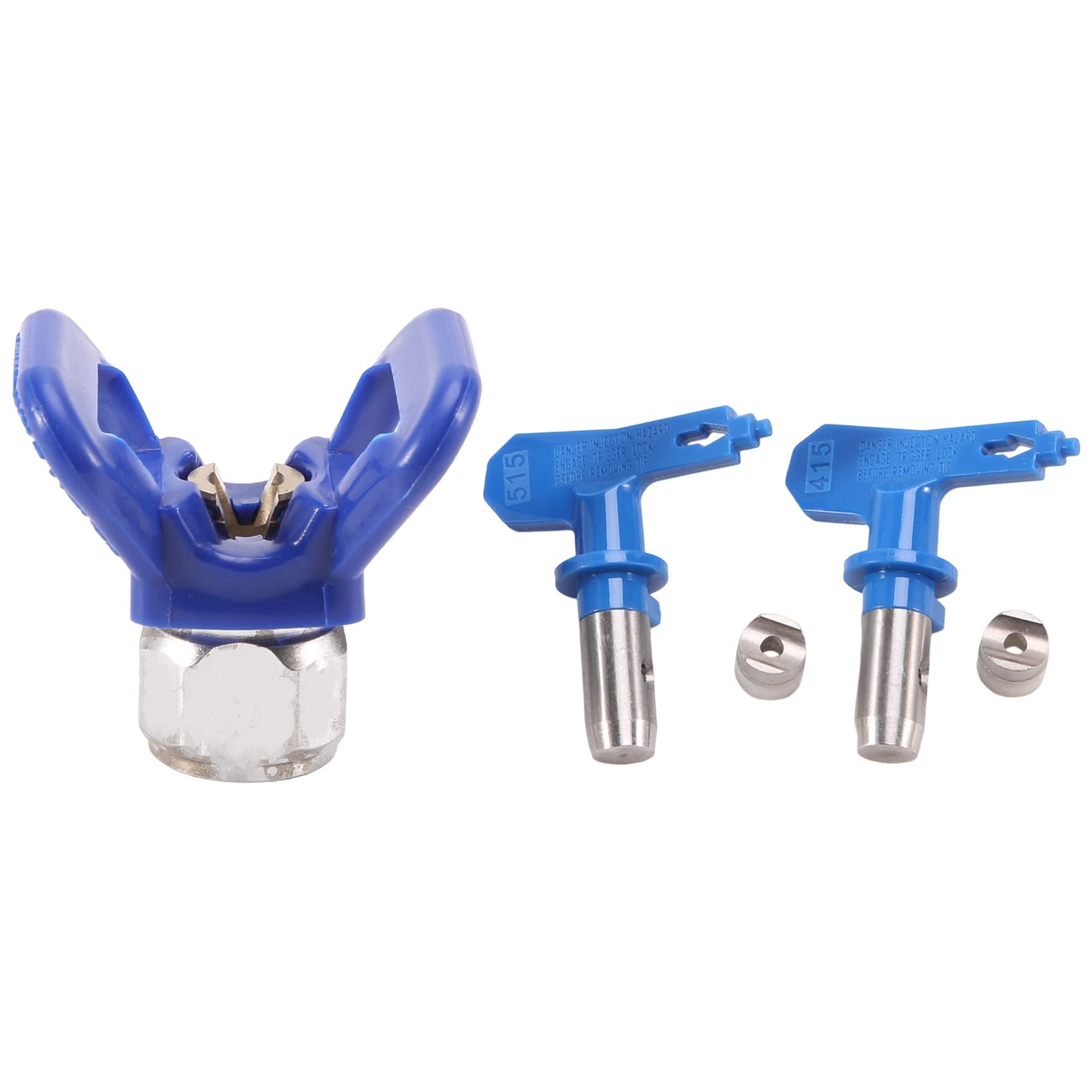 tiyao 3Pc 415/515 Tips Airless Paint Sprayer Tip Guard Nozzle Seat Replacement for Airless Paint Tip Nozzle