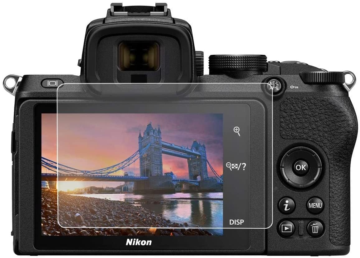 Power Smart Tempered Glass Screen Protector for Nikon Z30 Mirrorless Camera