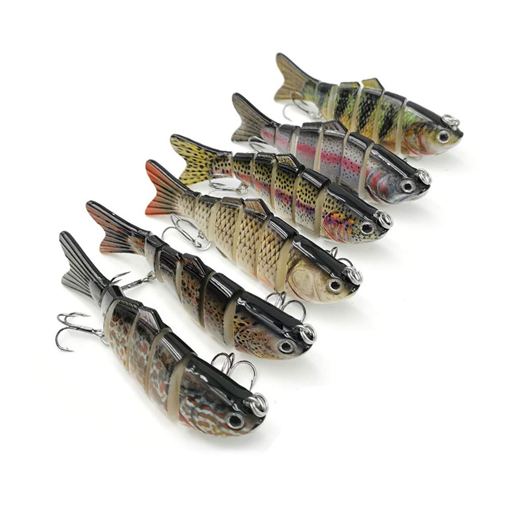 Esche Da Pesca A Manovella In Più Sezioni, Jointed Minnow - Foto 5