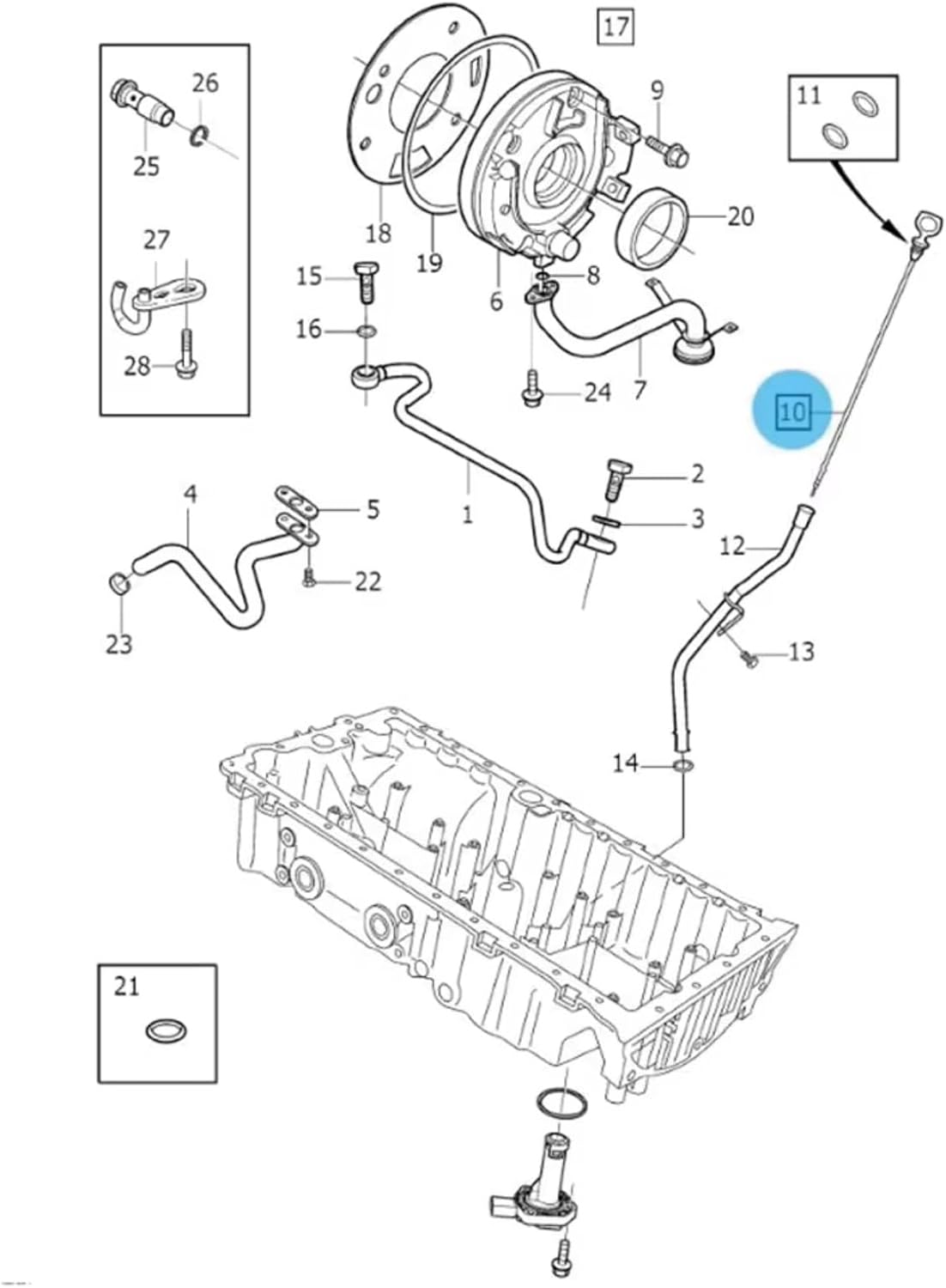 Oil level dipstick Car Oil Dipstick Oil Level Sensors For Volvo For C30 2007 2008 2009 2010 2011 For C70 2006 2007 For S60 2011 2012 Car Engine Oil Dipstick 30777500