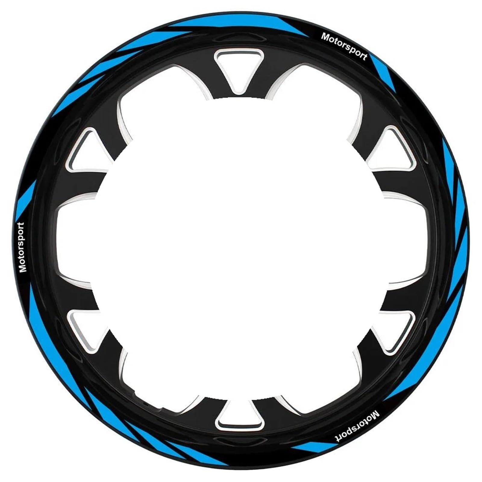 Wheel Stickers Motorcycle Reflective Wheel Decal for BMW F800R F800 F 800 R 800R Rim Stripe Decals Waterproof Hub Stickers Rim Reflective Decal