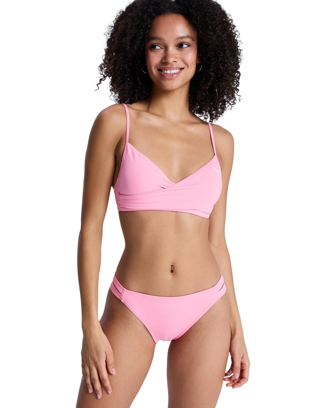 Roxy Two-Piece top SD Essentials WRAP Bra Womens Pink