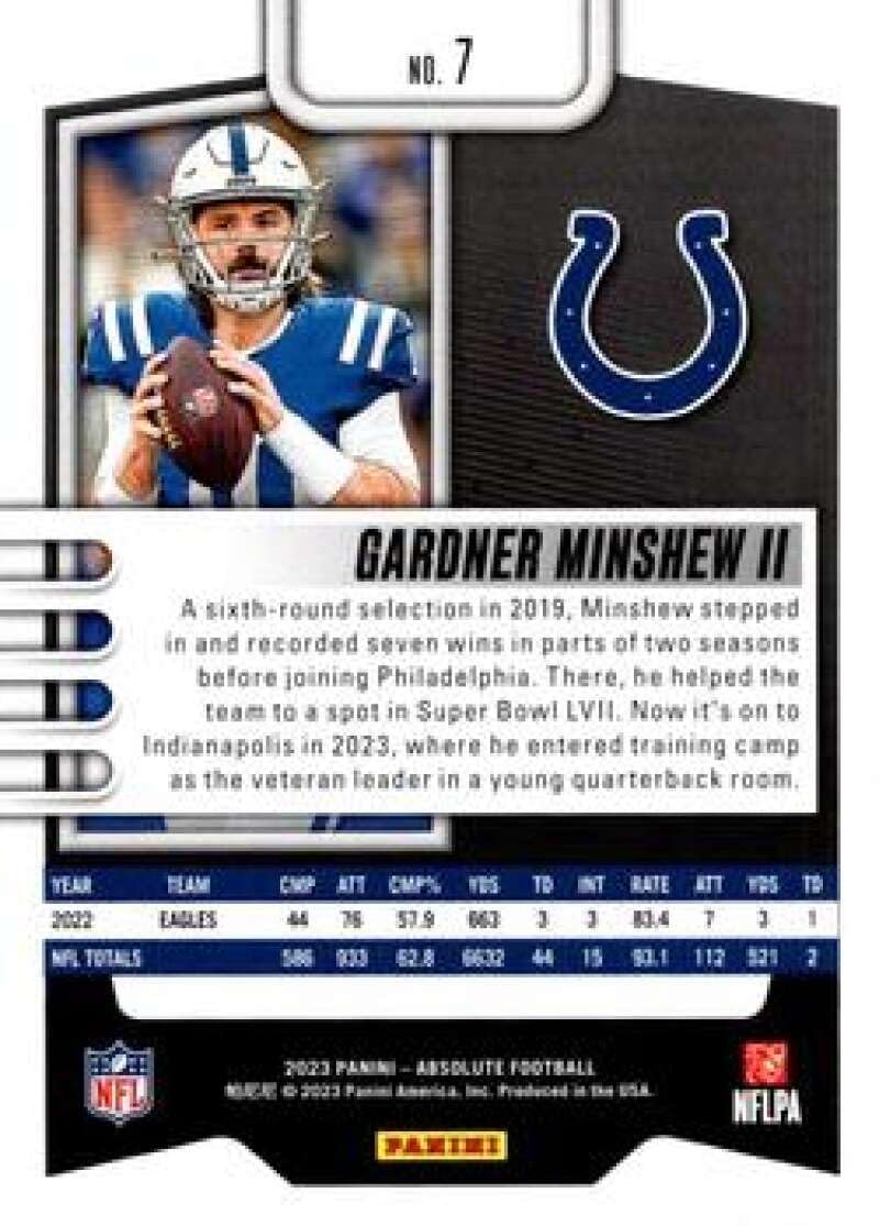 PSA サインルーキー　GARDNER MINSHEW II RC AUTO PSA サインルーキー GARDNER MINSHEW II RC AUTO PSA サイン