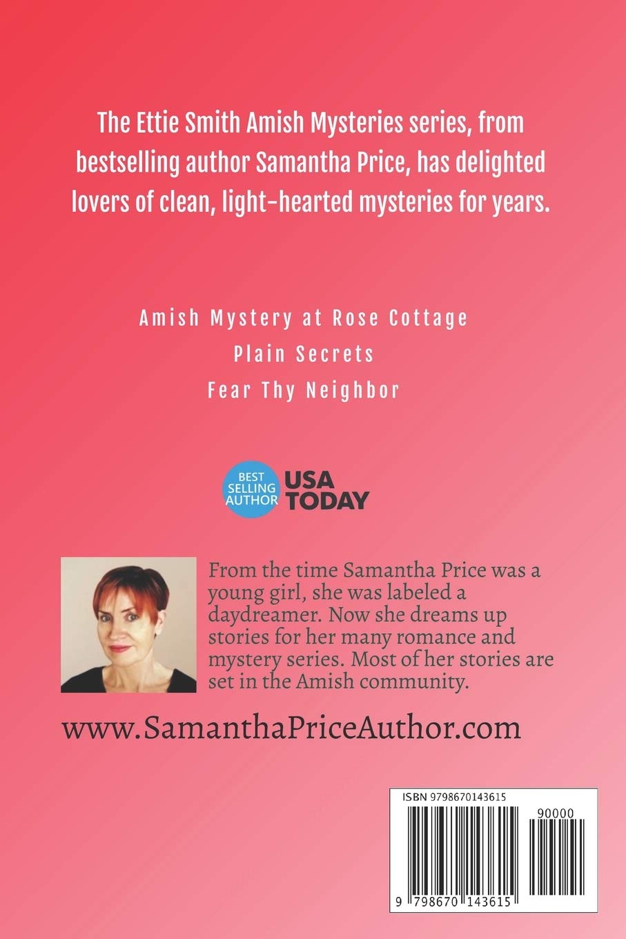 Ettie Smith Amish Mysteries 3 books-in-1: Amish Mystery at Rose Cottage: Plain Secrets: Fear Thy Neighbor