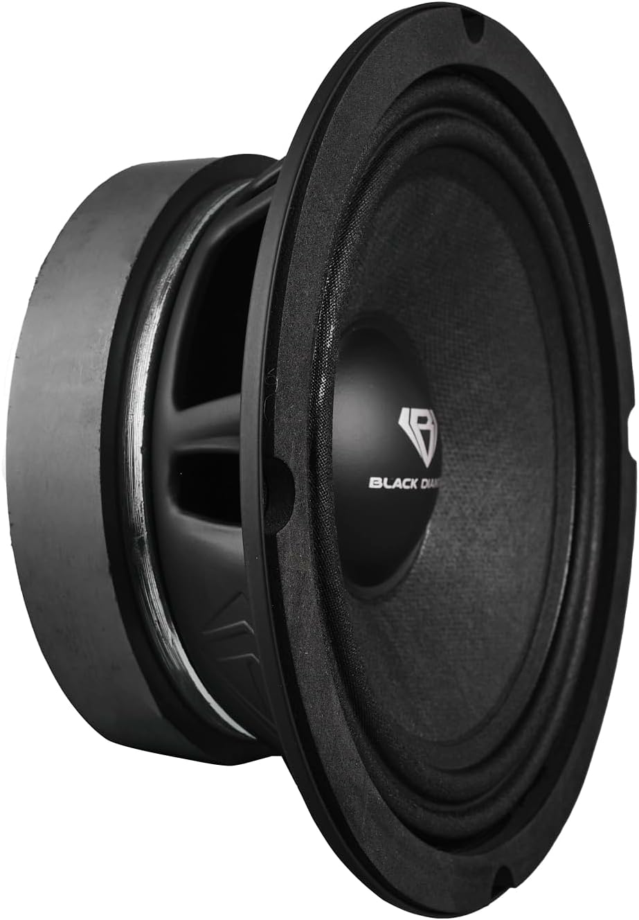 BLACK DIAMOND Dia-M6 6.5" Mid Range Loudspeaker with Bullet 450 Watts 8-Ohm (1 Speaker)