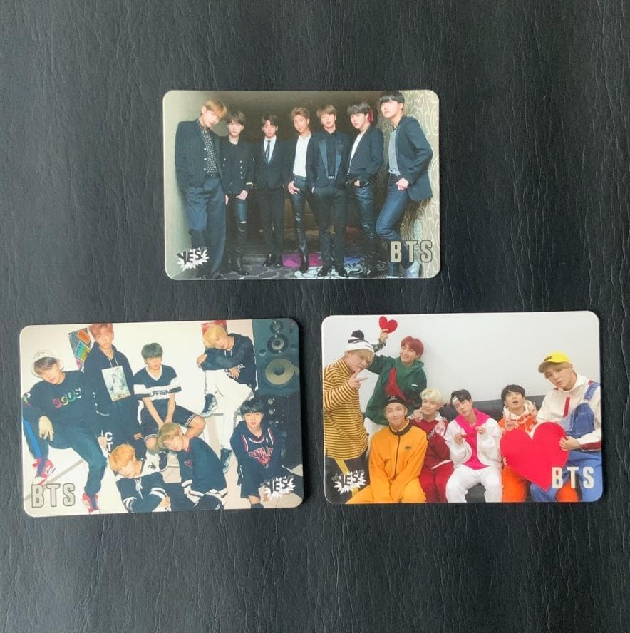 Amazon.co.jp: 貴重トレカ 香港 yes! カード ☆ BTS ☆ 3 枚