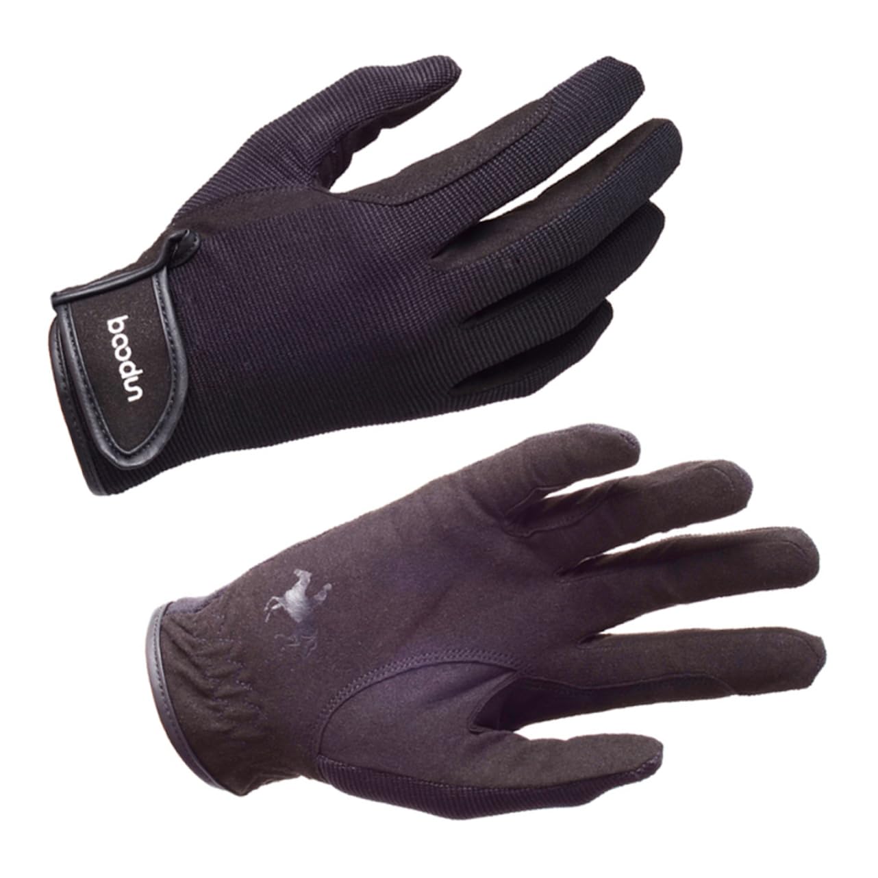 Anneome guanti per l'equitazione guantini palestra guanti da sci guanti da equitazione guanti da ciclismo guanti da esterno addensare i guanti caldi addestramento equestre Black