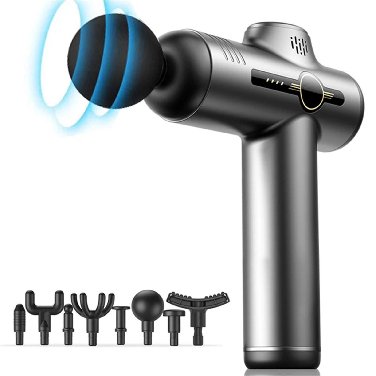 Pistola de masaje, Mini Pistola De Masaje Eléctrica Para Relajación Muscular, Masajeador Fitness Con Vibración Para Cuerpo, Cuello, Espalda, Viaje En Casa para hombres/mujeres