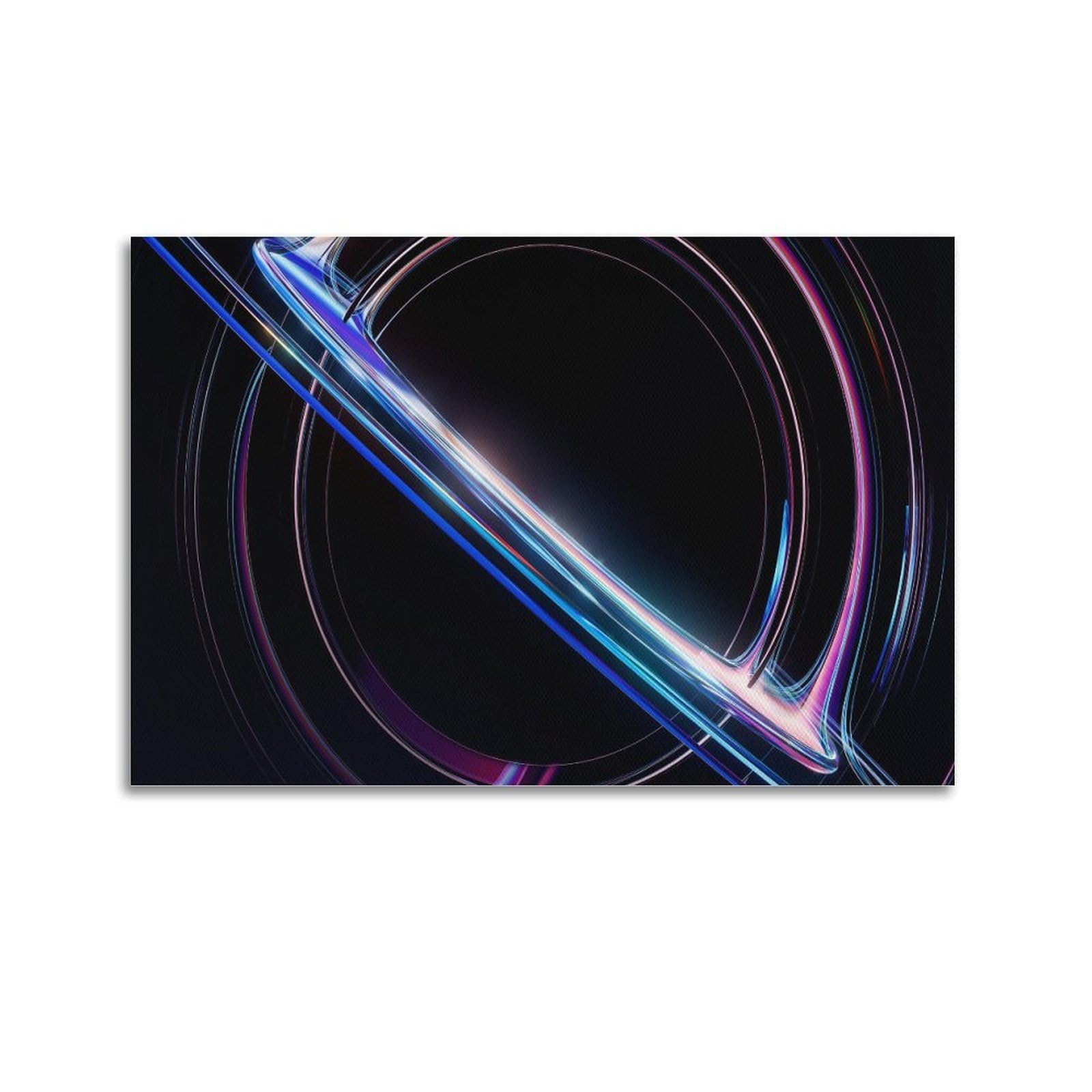 OKAHYS Black Hole Event Horizon Poster Decorative Painting Canvas Wall Artworks Picture 20x30inch(50x75cm)