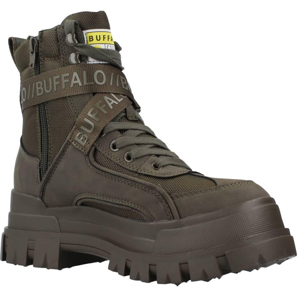 Buffalo Aspha COM 1 Lace Up Mid BN16221601, Boots