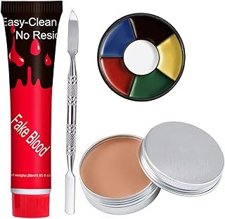 Juego de gel de sangre falsa y cera para cica...