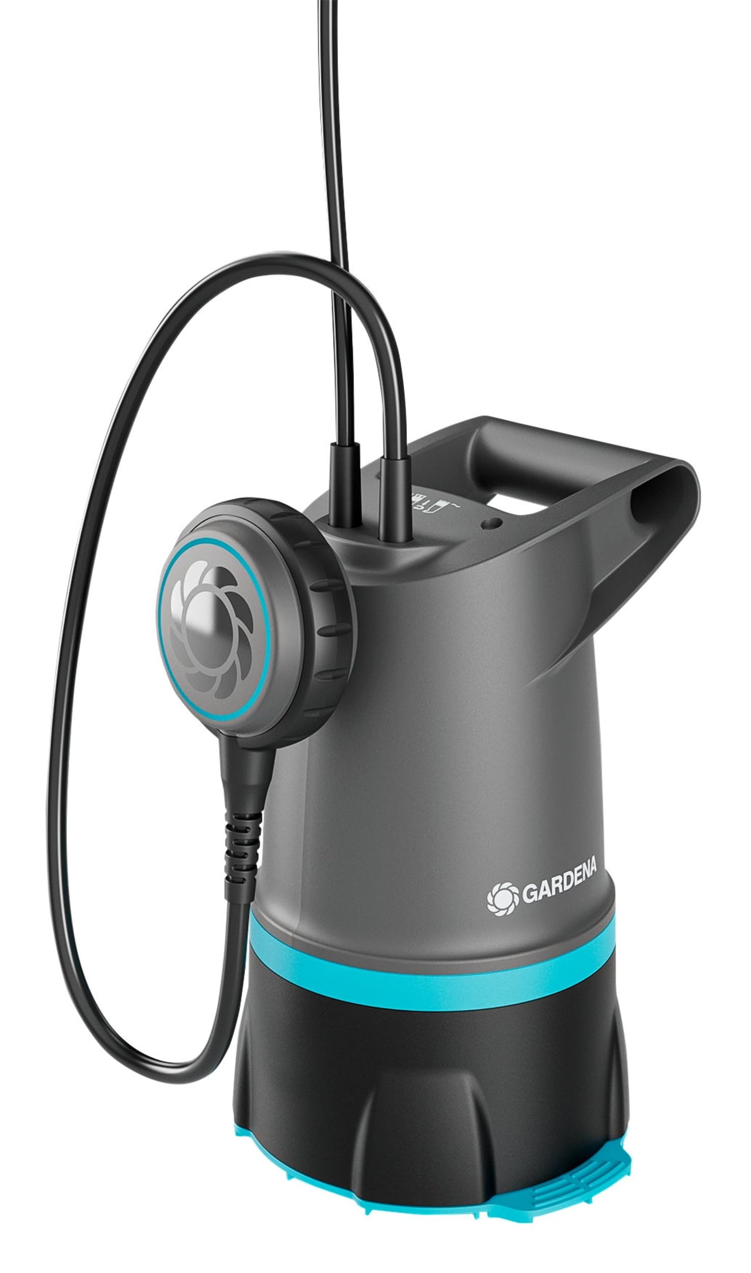 Gardena 20000 BASIC - Pompa sommersa elettrica 2 in 1 per acque chiare e sporche - Galleggiante integrato