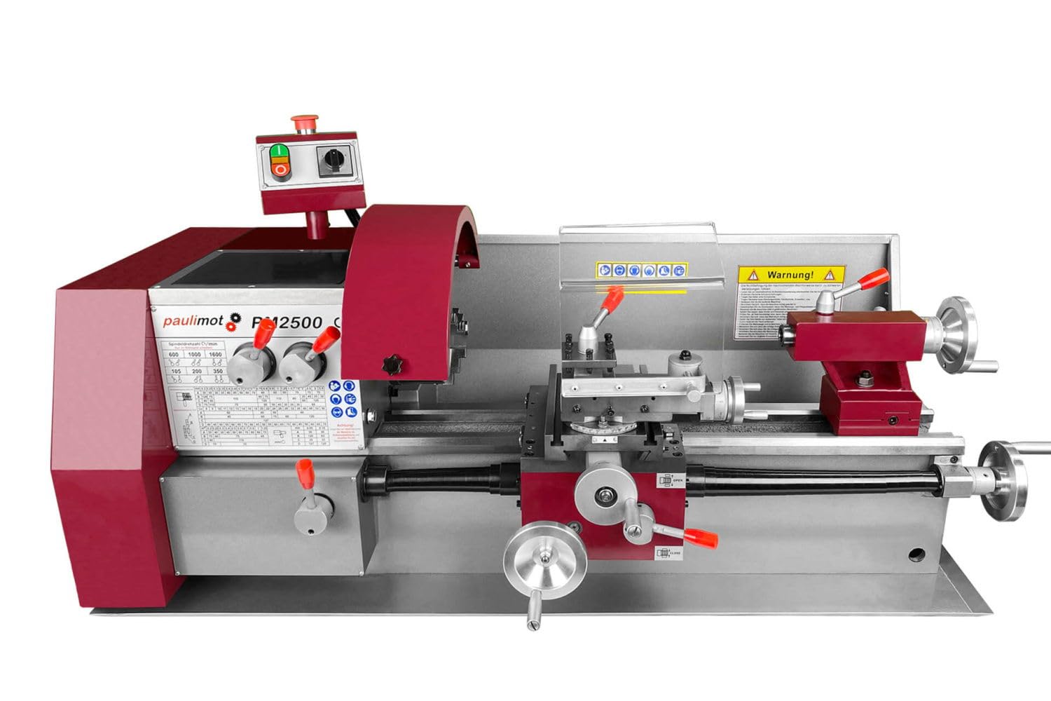 PAULIMOT Drehmaschine PM2500 mit 400 Volt Motor