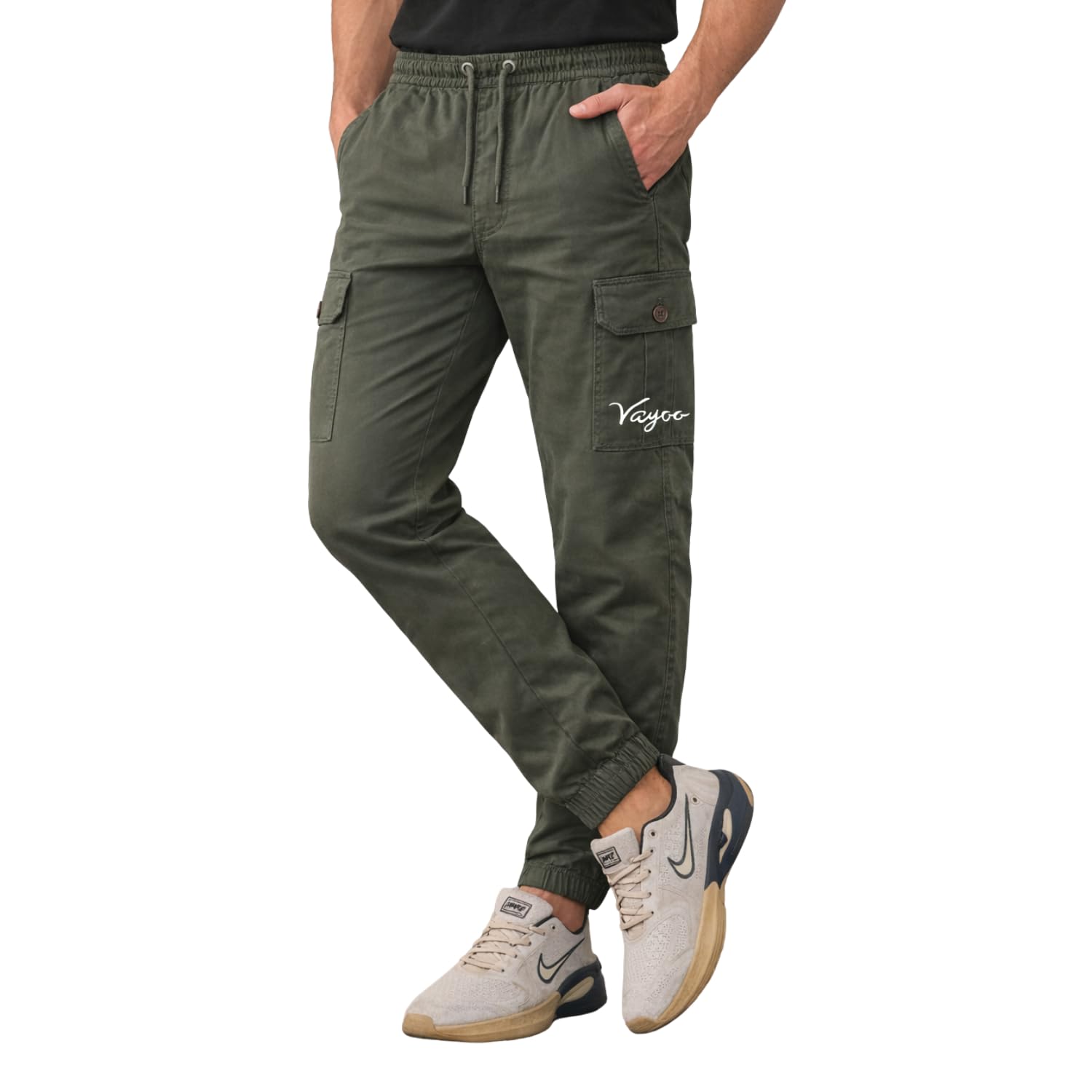 cr creations Men's Basic Dyed Pyjama | Comfortable Pyjama | Elastic Waist | Drawstring Closure | Casual-picture-29