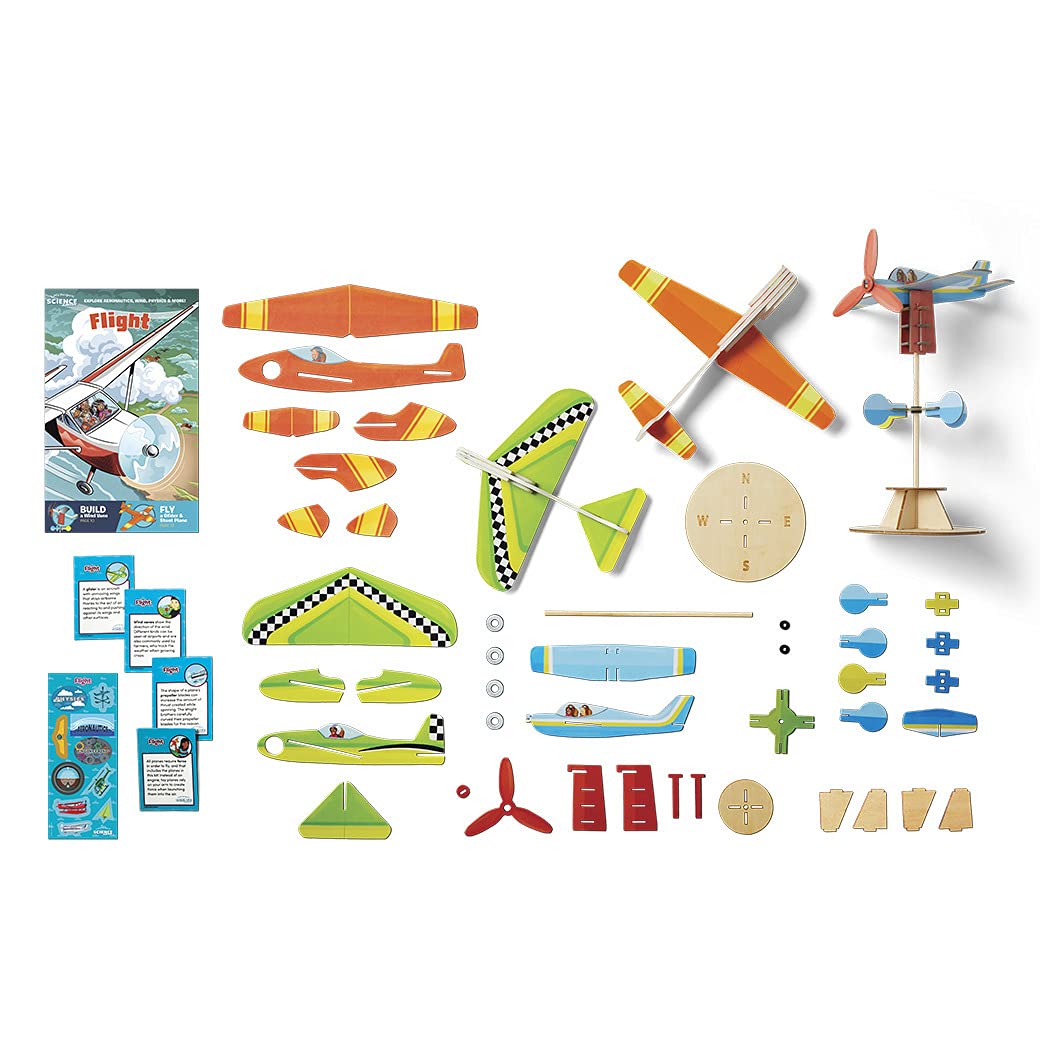 Little Passports Create + Play: Flight | Foam Glider Airplane Kit for Kids | Model Plane Toys & Activities | Mini Airplanes & Gliders | Gifts for Ages 5-8 - Image 3