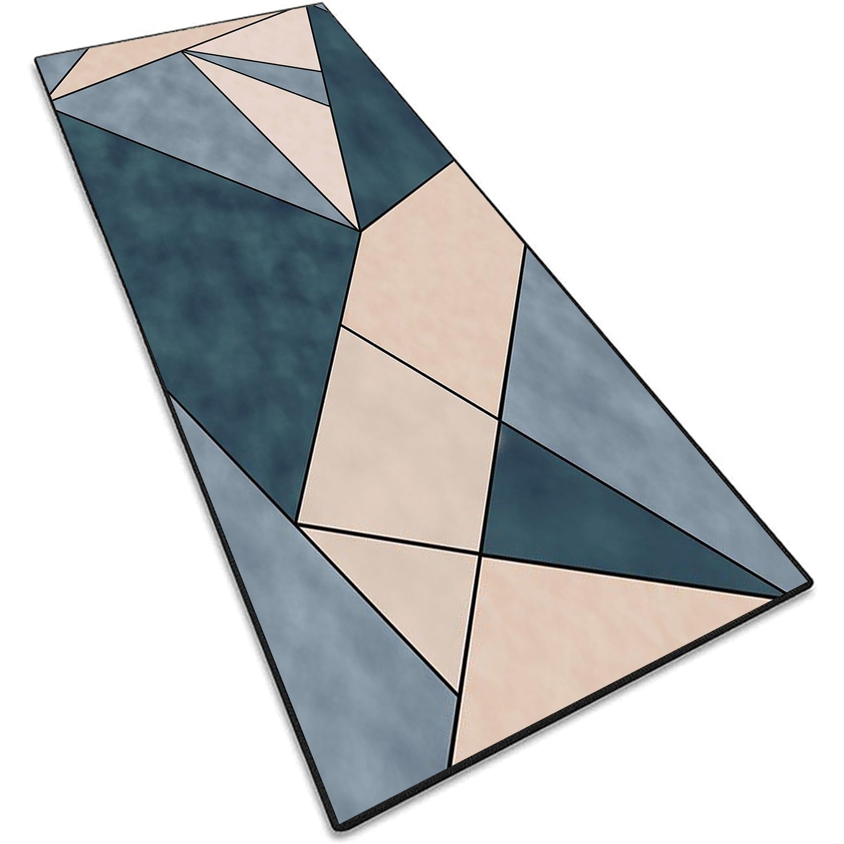 Passatoia Cucina 115 x 140 cm Antiscivolo Lavabile, Rimozione Della Polvere, Facile da Pulire, Robusto Tappeto Corridoio Tappeti per Soggiorno Camera da Letto Corridoio, C