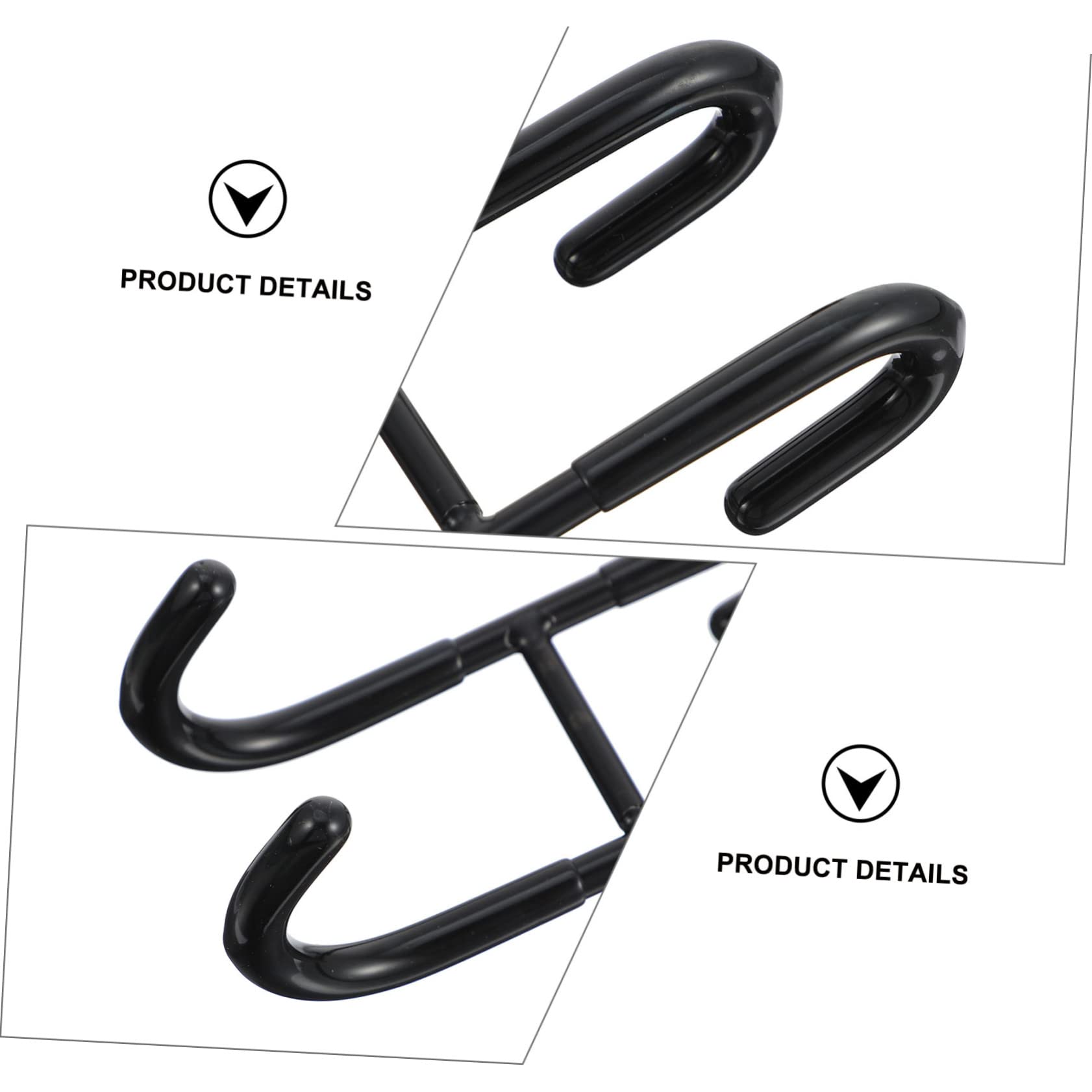 MAGICLULU Ganchos para Puerta de Acero Inoxidable, 3 Piezas, Instalación Sencilla, Gran Capacidad de Carga, Ideales para Toallas y Sombreros en Baño y Puertas