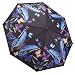 Galleria Moonlight Butterflies Folding Umbrella