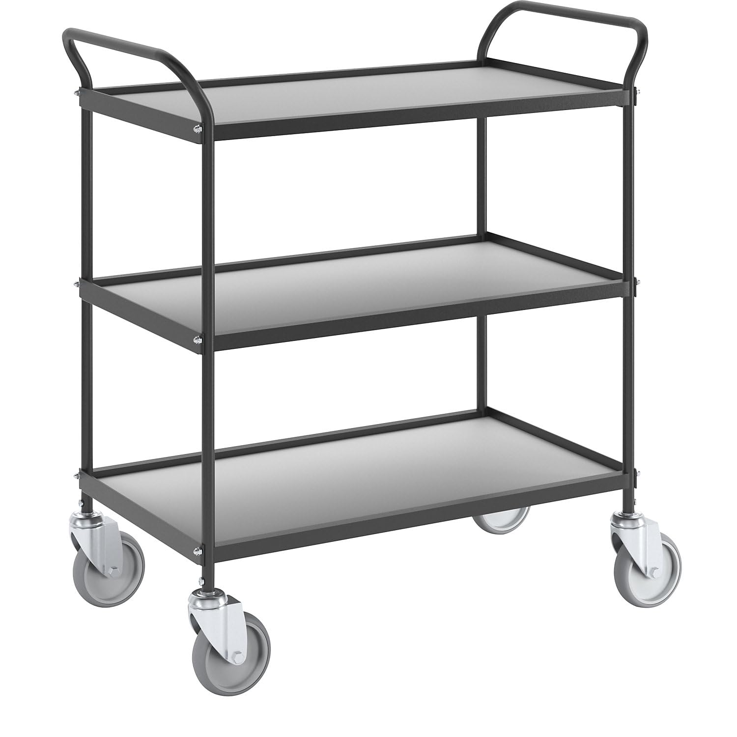 FRANKEL kaiserkraft | Chariot de Service | L x l x h 890 x 465 x 960 mm | 3 Plateaux
