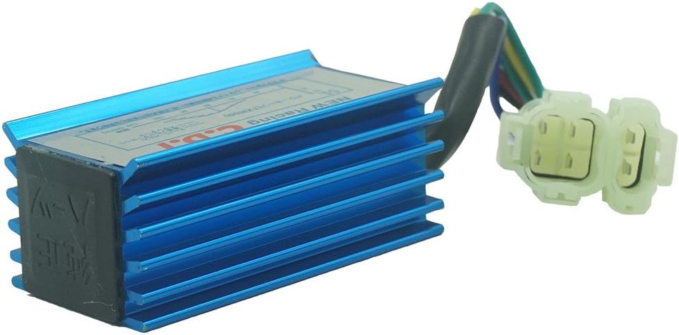 Glixal ATMT1-147 GY6 High Performance Racing Blue CDI Box 50cc 125cc 150cc 139QMB 152QMI 157QMJ Chinese Scooter Moped Go Kart ATV Quads No Rev Limit