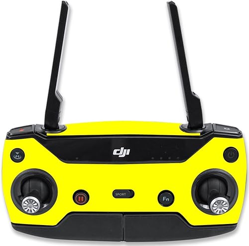 Miniatura 3 de MightySkins Skin compatible con DJI Spark Mini Drone Controller - Blanco sólido  Funda protectora de vinilo duradera y única  Fácil de aplicar,
