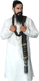Indian Traditional Kurta Sherwani Dupatta Shawl Scarf For Men (Only Dupa...