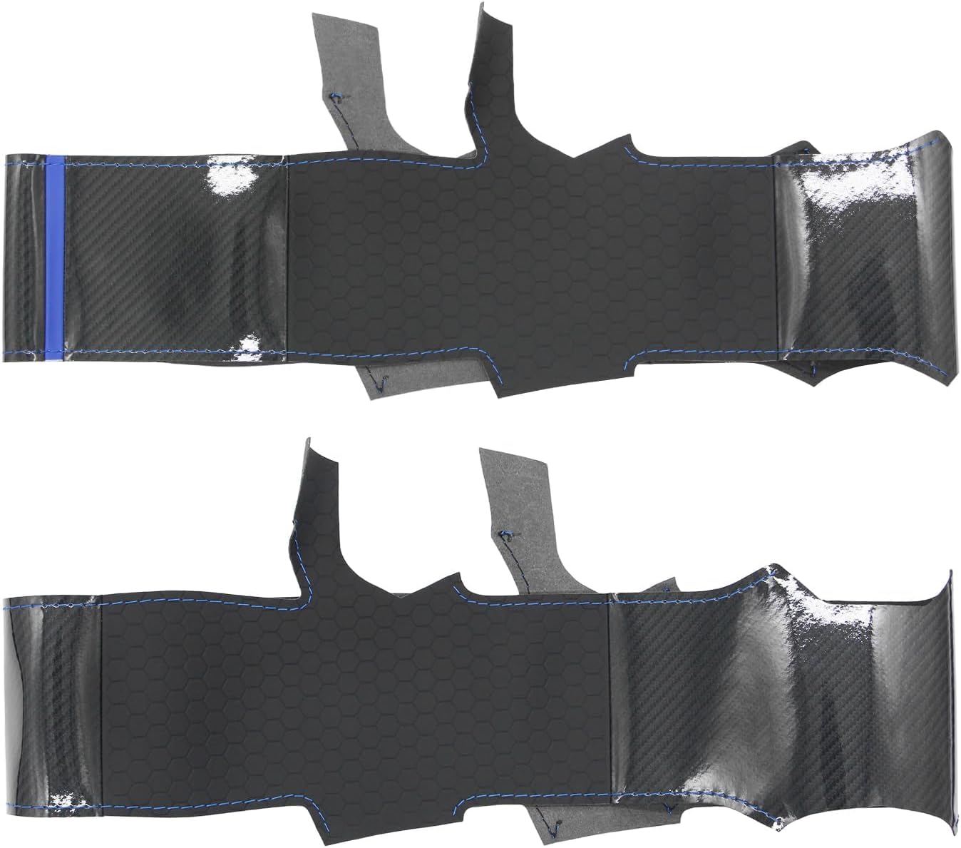 MEWANT Steering Wheel Cover for Toyota RAV4 2019-2024/Camry 2018-2024/Corolla 2020-2024/Avalon 2019-2022 Hand-Stitched Steering Wheel Wrap