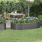 [Grande surface de culture]: Dimensions généreuses 175 x 100 x 36 cm permettent de planter légumes, aromatiques et fleurs en mélange, transformant votre balcon ou terrasse en véritable potager surélevé productif.