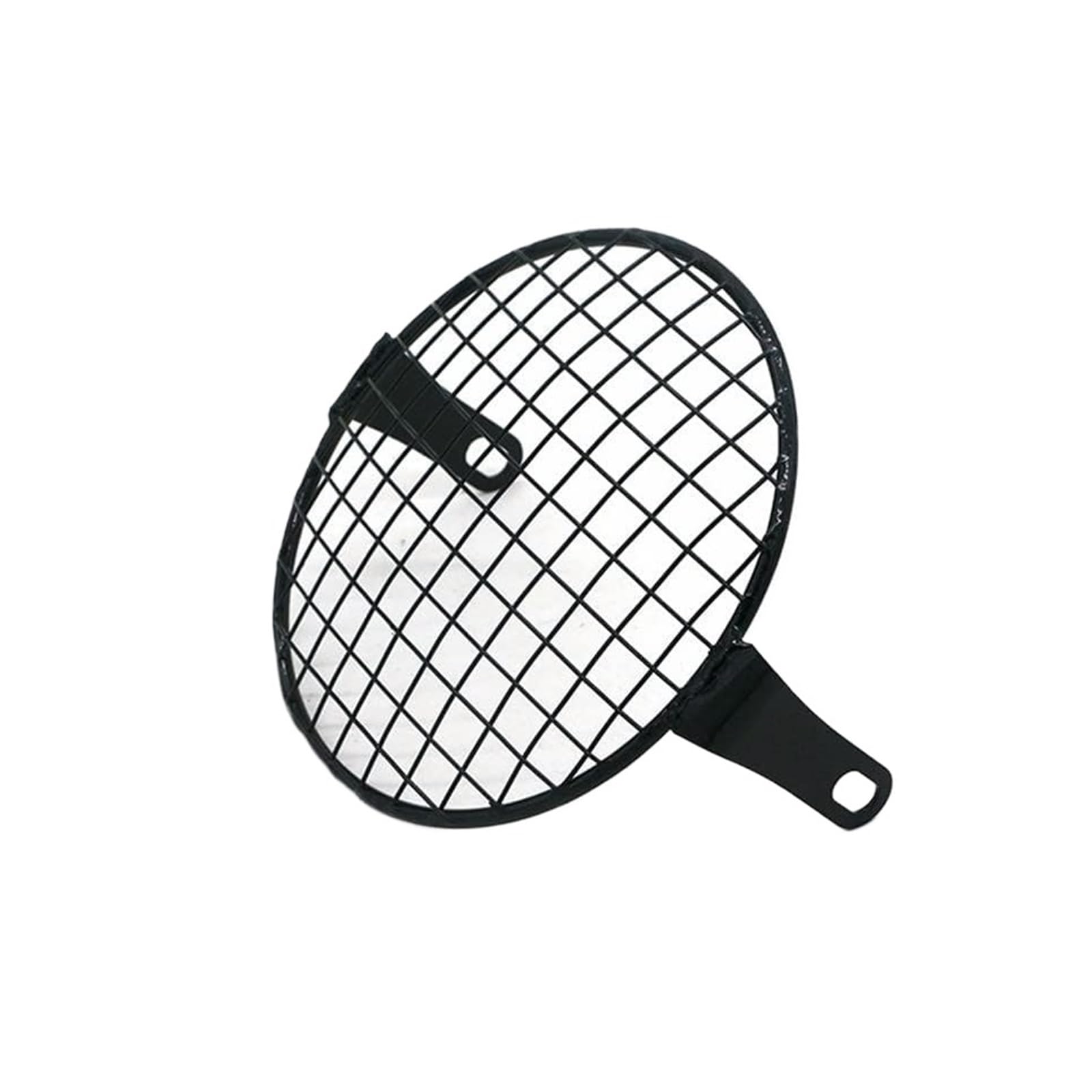 6,5 "Metall Motorrad Scheinwerfer Lampe Platz Mesh Grille Cove Maske Für Ho Scheinwerfer Abdeckung