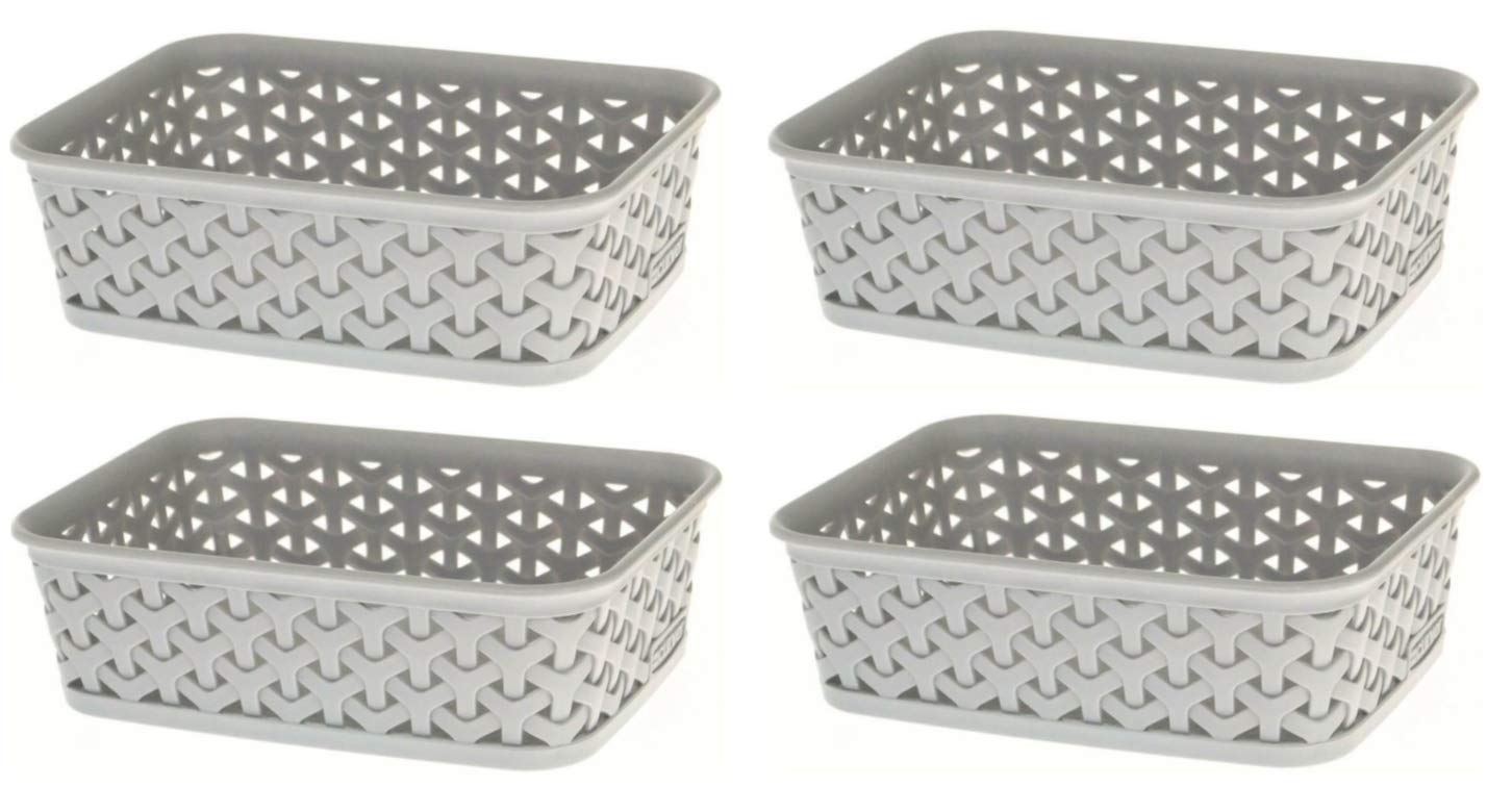 Curver Grey 4 X A6 Basket