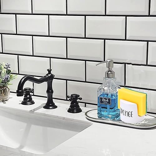 Miniatura 5 de Sponge Holder for Kitchen Sink - Sink Sponge Holder- kitchen Sponge Holder - Rustic Farmhouse kitchen Decor- kitchen Sink Accessories - kitchen