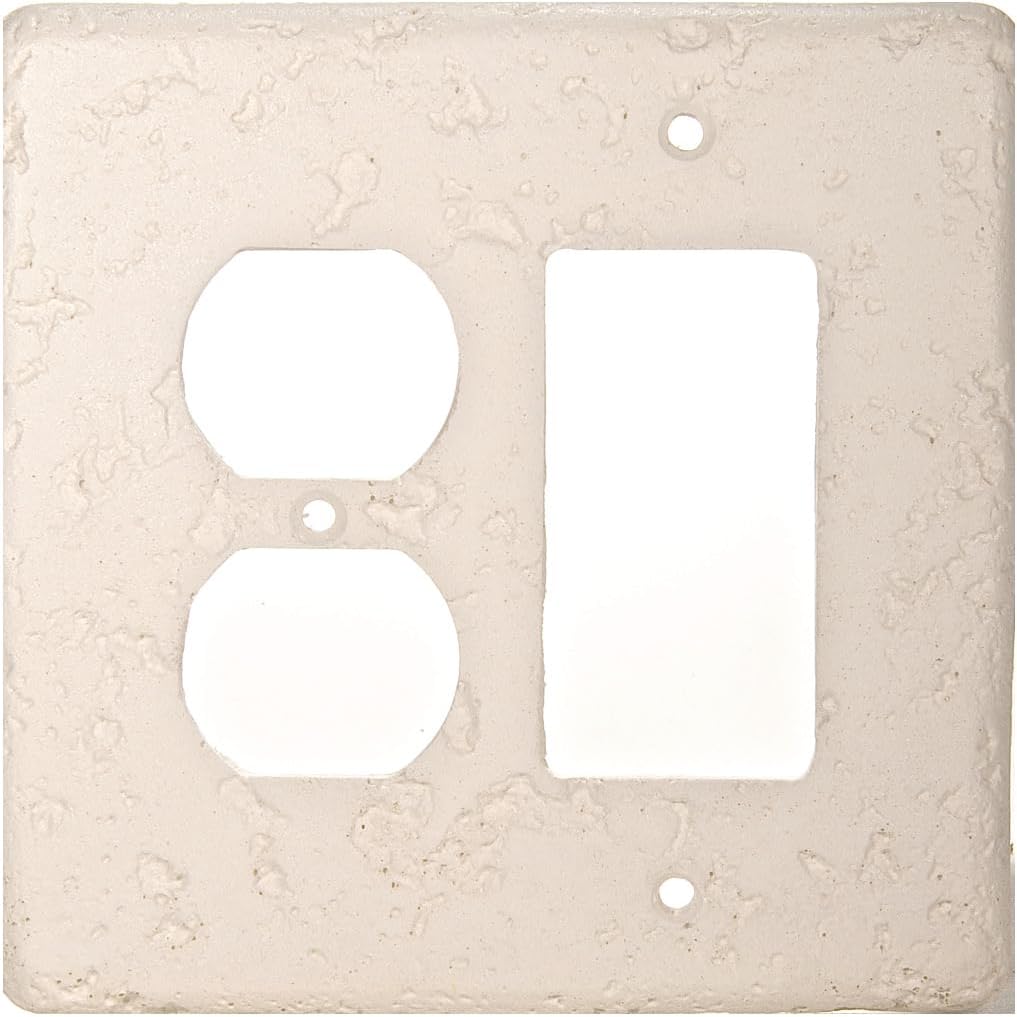 Stonique® Stone Switchplate - Triple Decora (Linen)