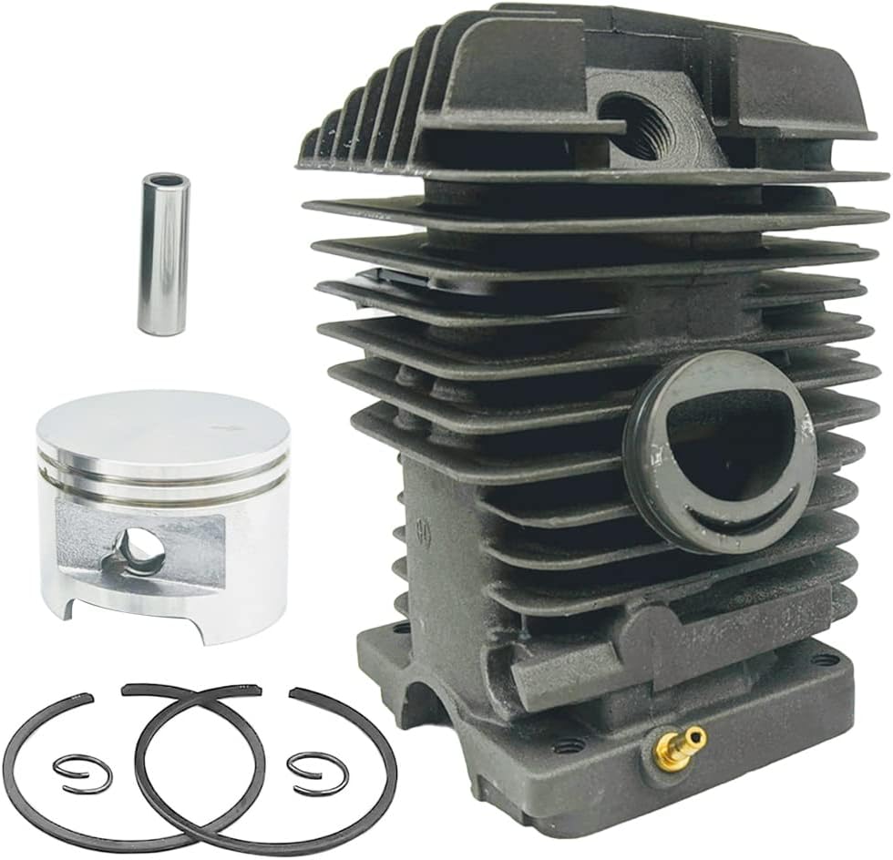 Realman 1127 020 1216 1127-020-1216 49mm Cylinder Piston Ring Rebuild Kit For Stihl Chainsaw 039 MS390 MS 390