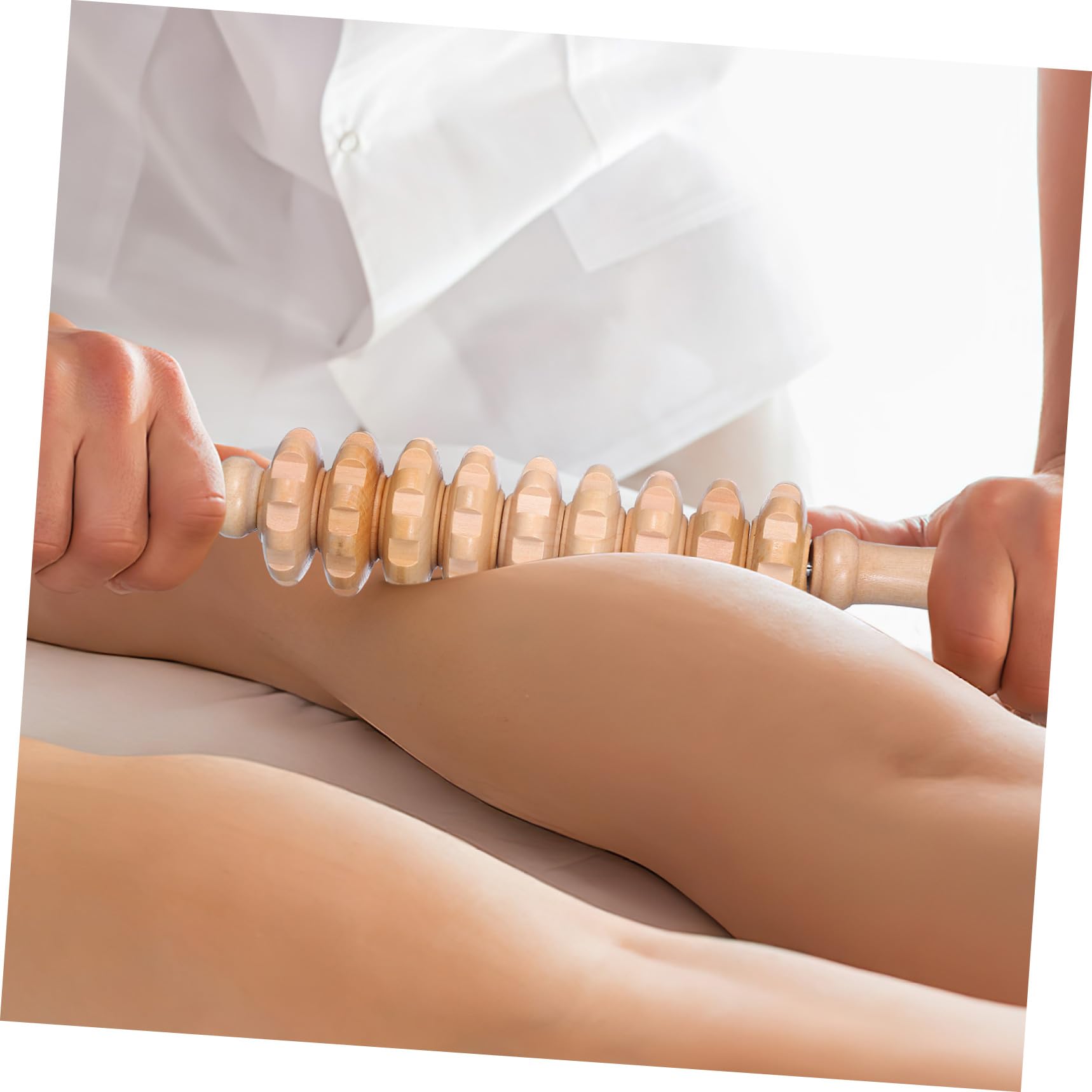 Woodtherapy Strumenti Per Massaggio In Legno 6 In 1 Kit Maderoterapia Per Massaggiatore Linfodrenante Gua Sha Per Il Corpo Strumenti Per Massaggio Con Corda Per Rilassarsi