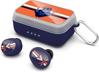 SOAR NCAA Wireless Sport Earbuds: Comfortable Fit & Convenient Charging