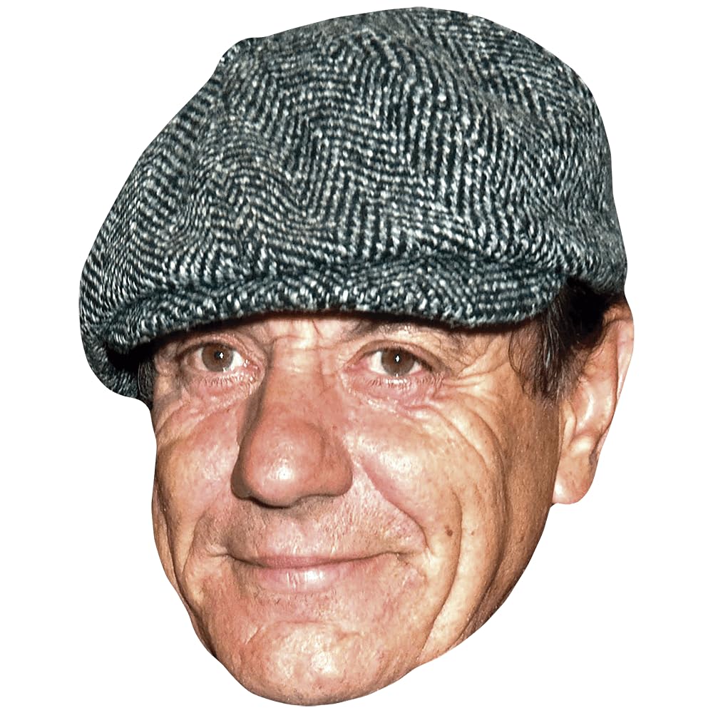 Brian Johnson (Hat) Celebrity Mask, Flat Card Face, Fancy Dress Mask