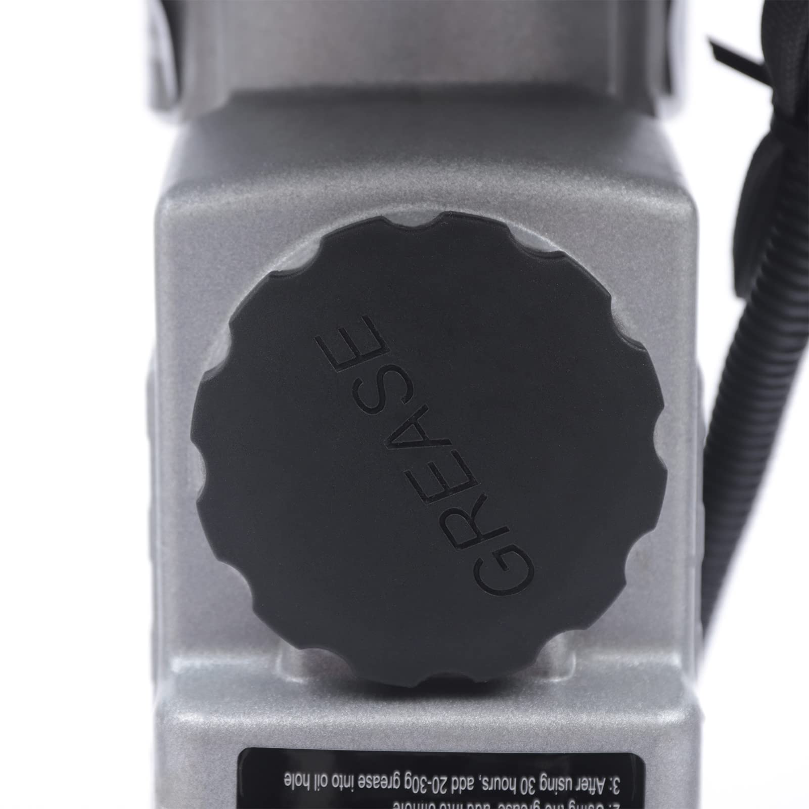 38CC Benzin Pfahlramme 1200W Pfostentreiber mit 45/55mm Hülsen 4 Takt Motor Benzin Rammgerät mit Handstart Fahlramme für Gartenbau, Pontons, Erdungswinkel 8500 U/Min
