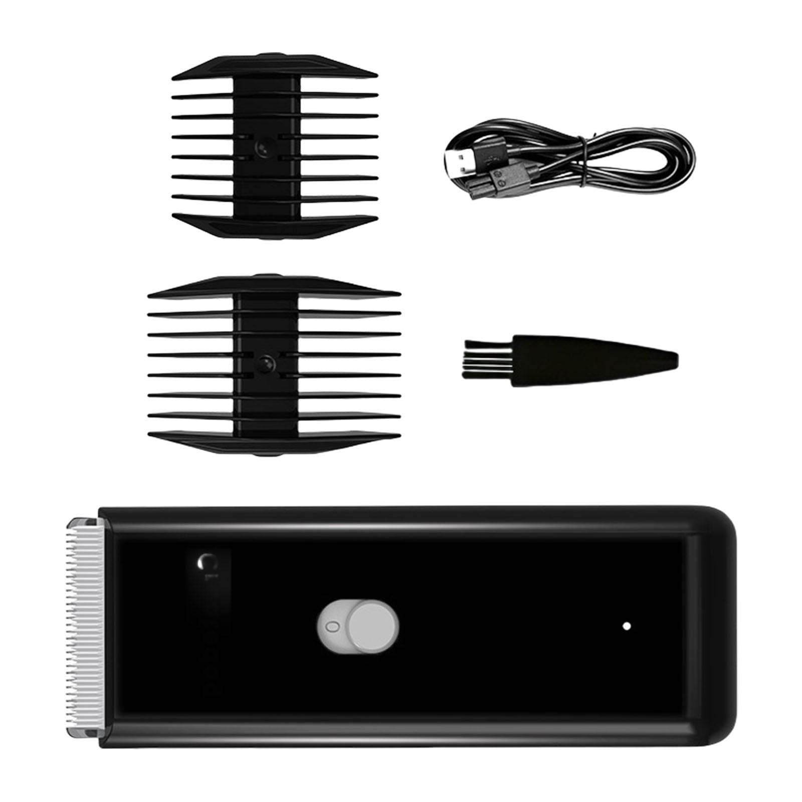 Tondeuse silencieuse pour chiens anxieux lavable IPX7 à lame céramique 3-12 mm