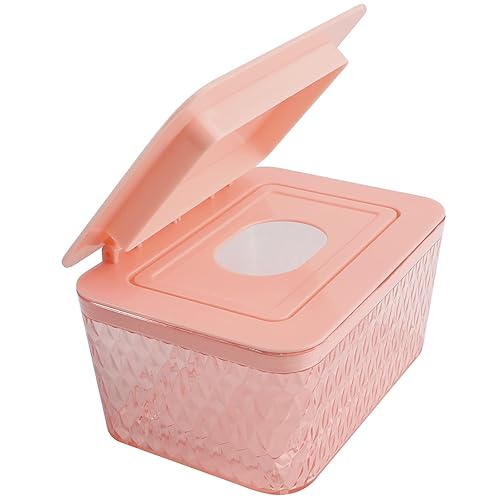 Miniatura 2 de Dispensador de toallitas diseñado para dispensador de toallitas para baño, mantiene las toallitas frescas, a prueba de polvo y antideslizante (6.7 x