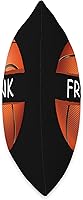 Vista 2 de Novelty Personalized Name Frank Sports Basketball Throw Pillow