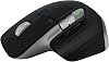 MX Master 3S Performance Wireless Mouse for Logitech Mac, 8,000 DPI, for Apple and iPad, Quiet, Ergonomic, Ultra-Fast Scroll, Multi-Device Feature, Bluetooth, Black