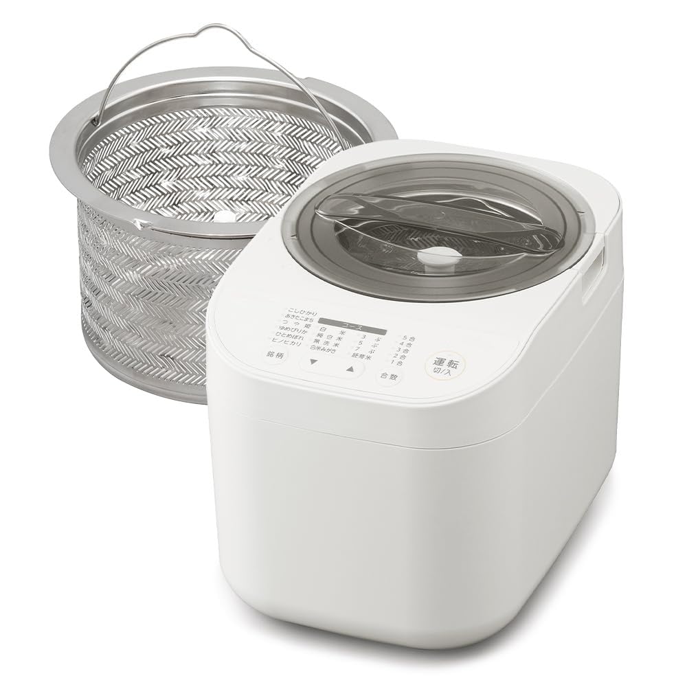 Amazon | 精米機 家庭用 5合 連続精米 スピード精米 RCI-C5-C