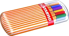 STABILO Point 88 Caneta Ponta Fina – Estojo com 20 Unidades – Em 20 Cores