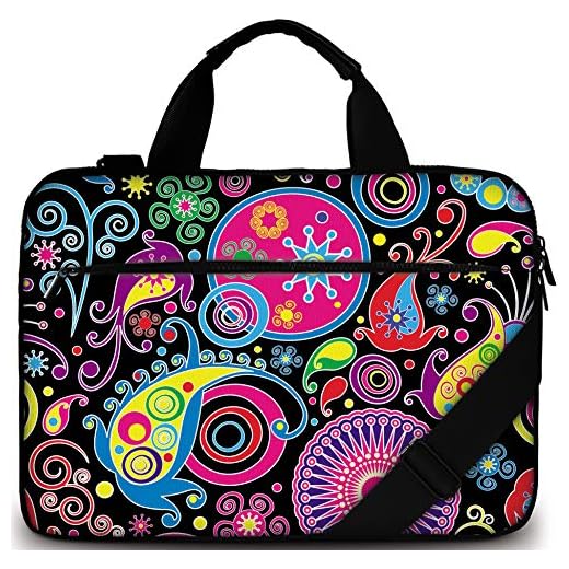 Sidorenko Bolsa para portátil de 15-15,6 Pulgadas | Bolso de Hombro para portátil: Bolso de Hombro Elegante De Diseño - Ordenador – Portátil