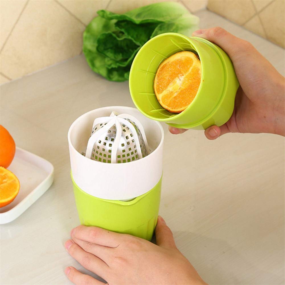 2PS Presse-citron Manuel Avec Filtre Intégré Orange Citrus