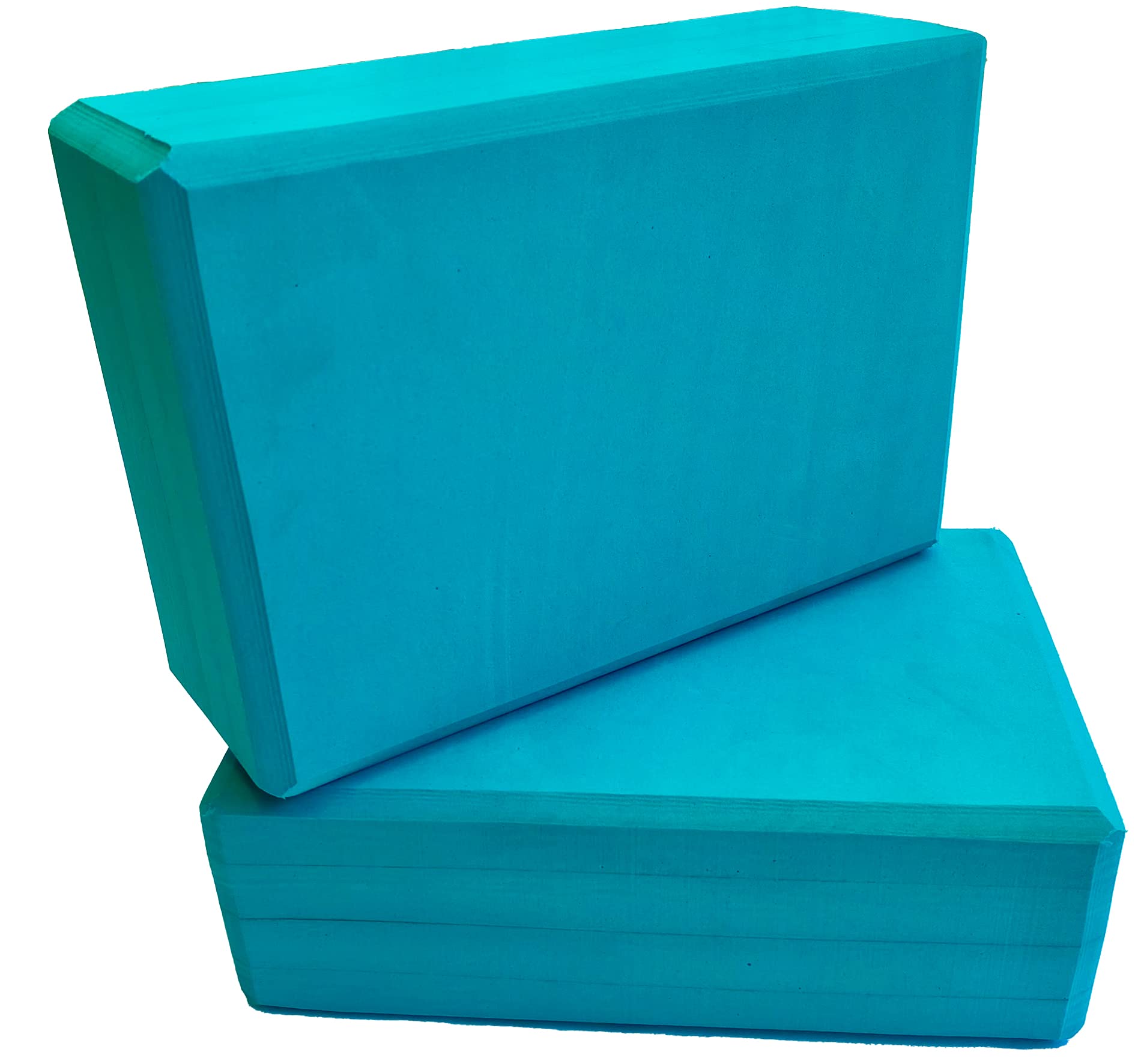 The Yogis High Density Foam Yoga Block Brick * [ Set of 2 ] * Large Size (Blue) (B09CNT9QD9) Amazon Price History, Amazon Price Tracker
