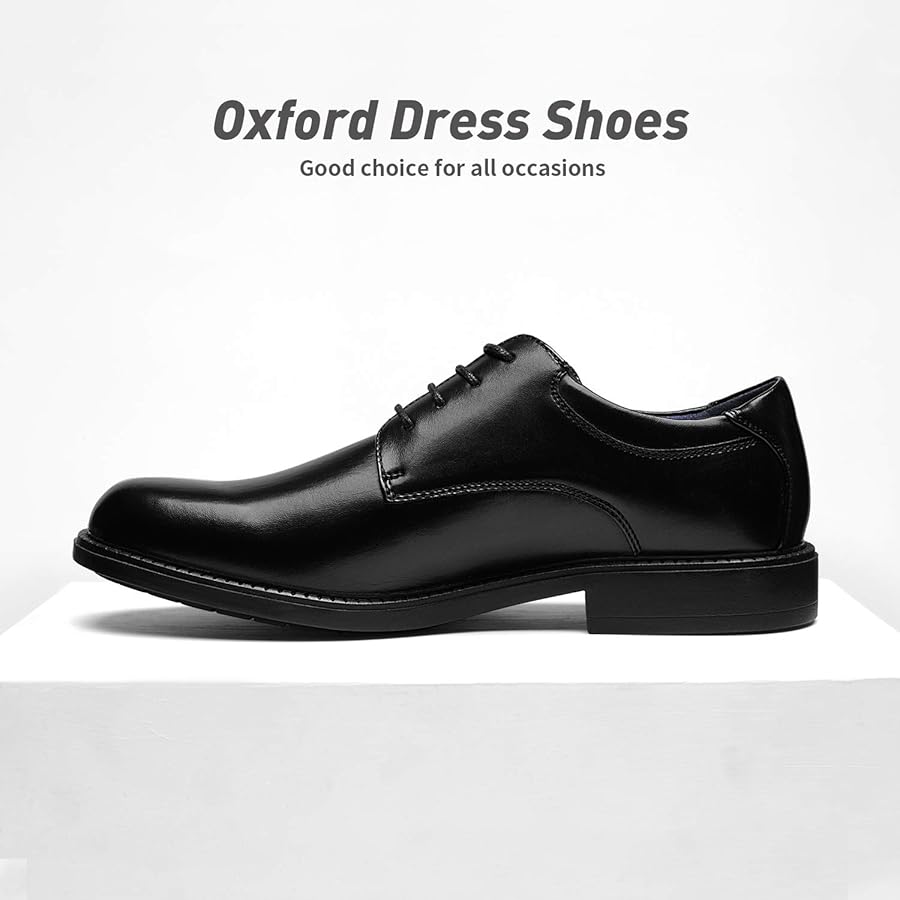 Well-maintained leather dress shoes showing proper care and conditioning results