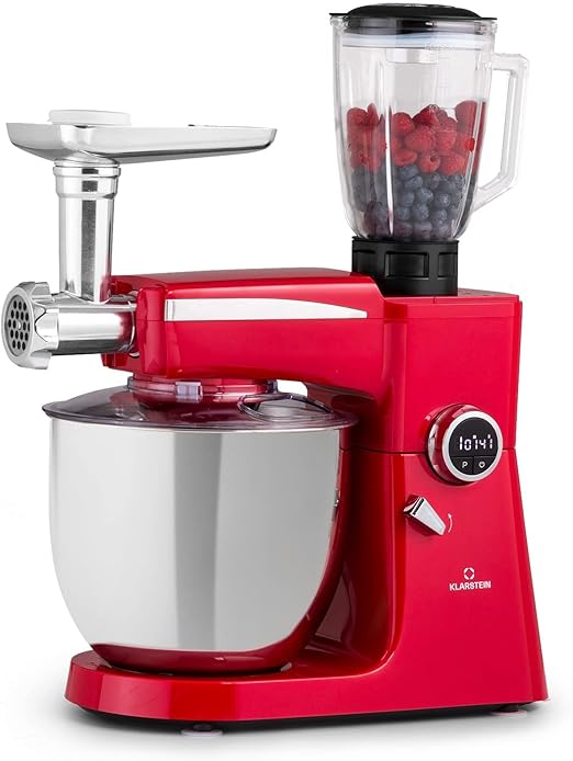 Klarstein Food Processor Blender Multifunctional, 2000W Food Blender
