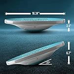 Yes4All Upgraded Wobble Balance Board, 16.34" TPE Non-slip, Stability Board for Home Gym, Standing Desk & Physical Therapy - Image 3